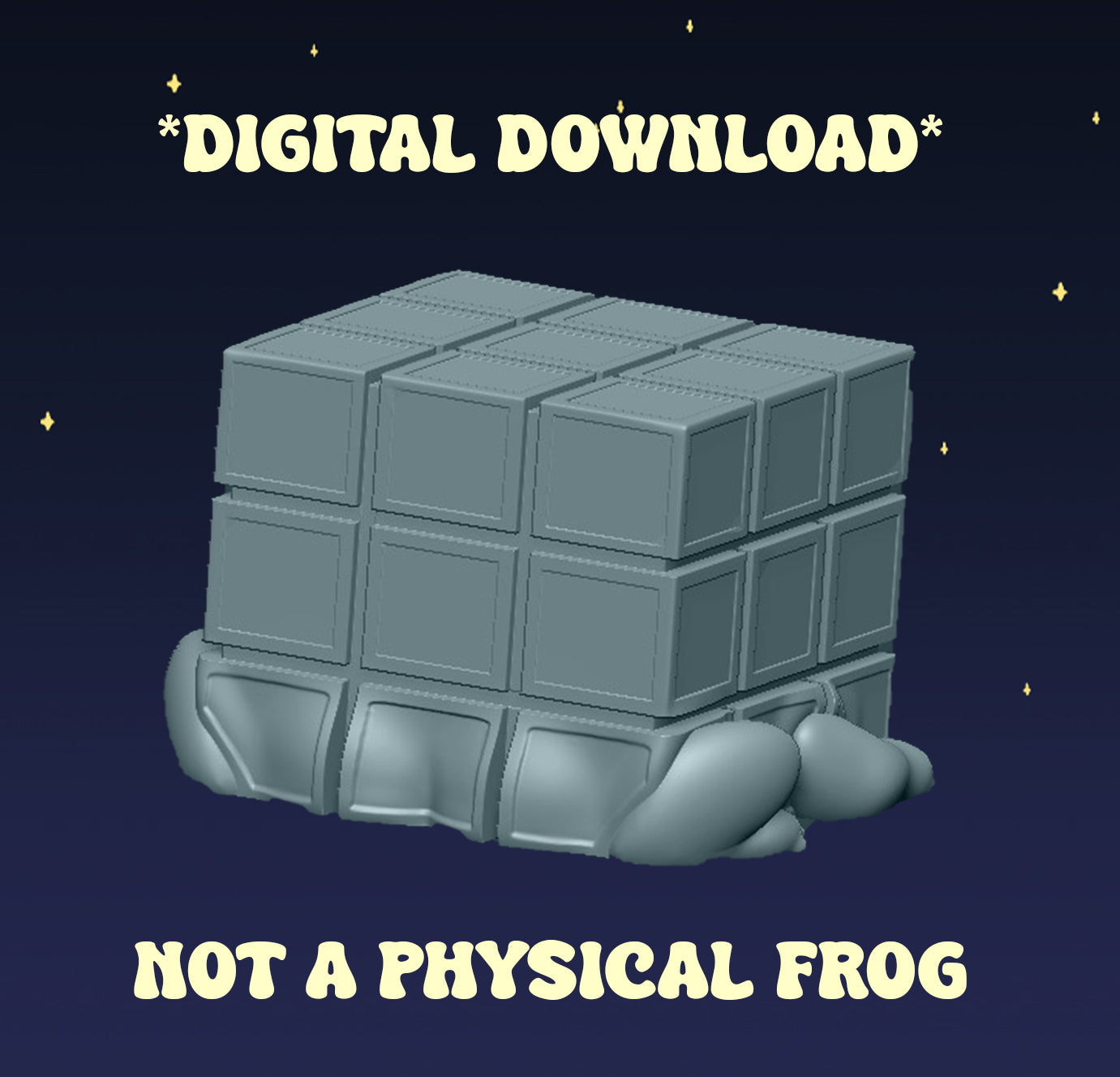 Puzzle Squogs - Digital STL File