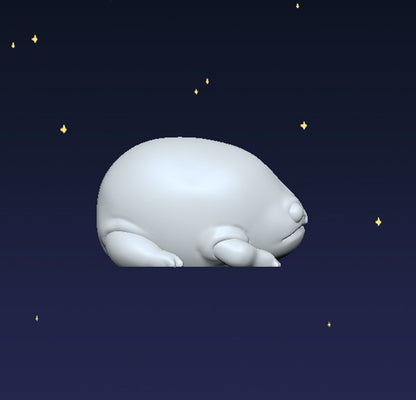 Scary Frog - Digital STL File - V2