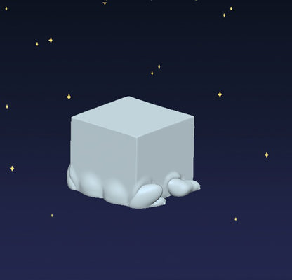 Square Frog - Digital STL File