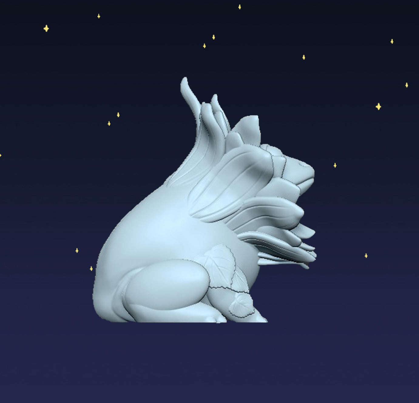 Sunflower Frog - Digital STL File