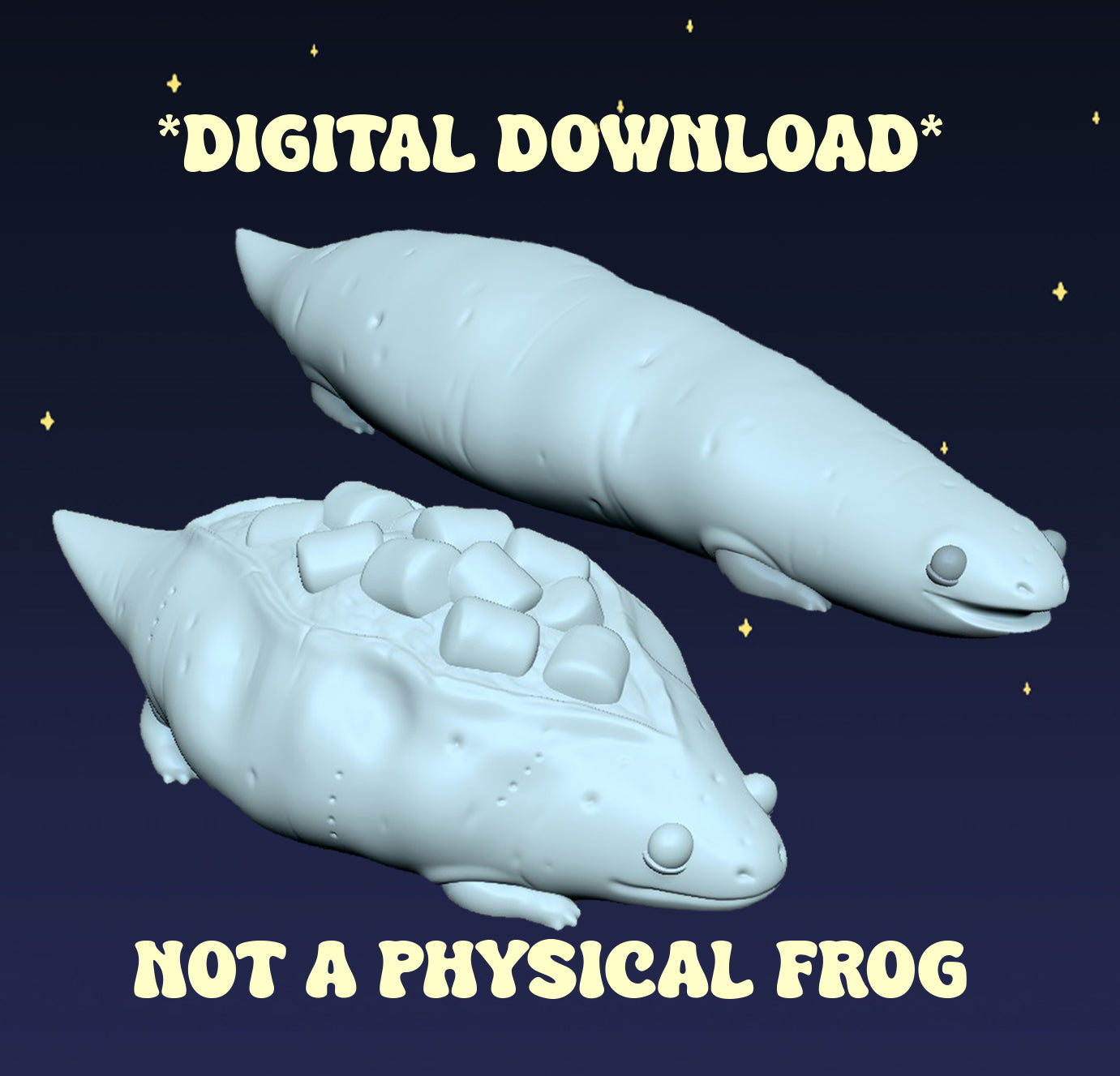 Sweet Potato Salamanders - Digital STL Files