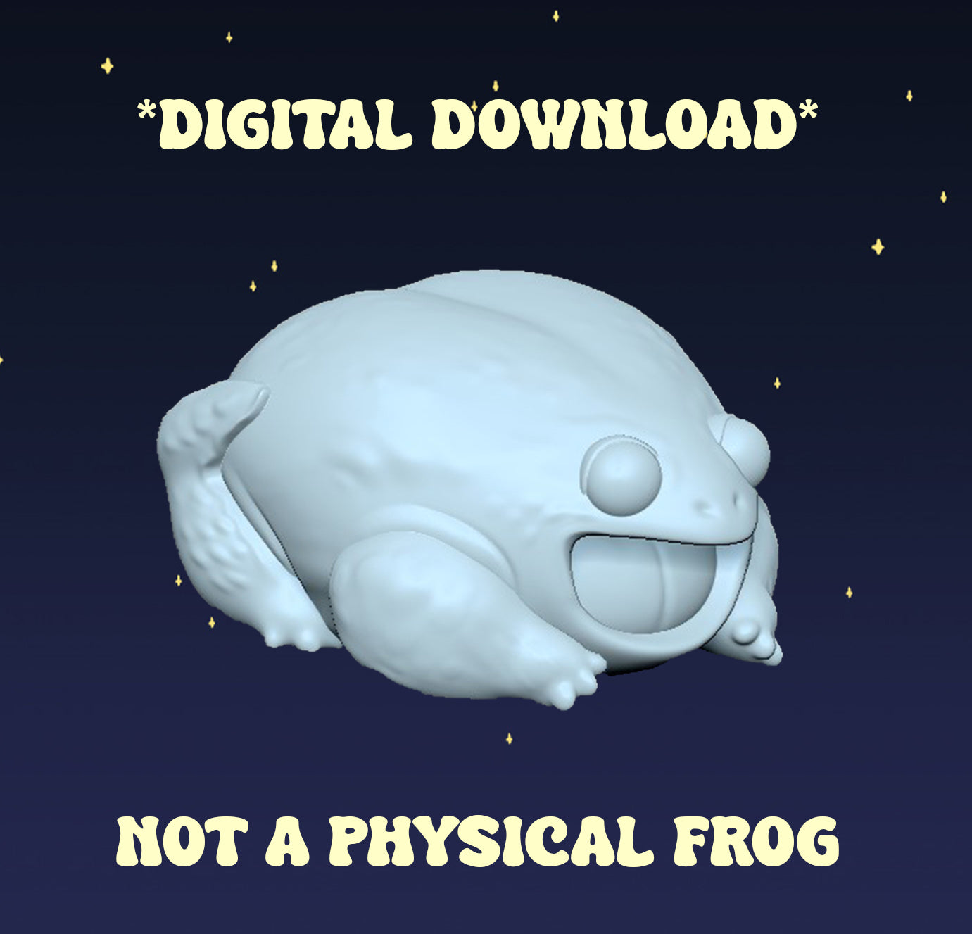 Turkey Frog - Digital STL File