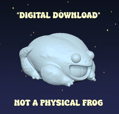 Turkey Frog - Digital STL File