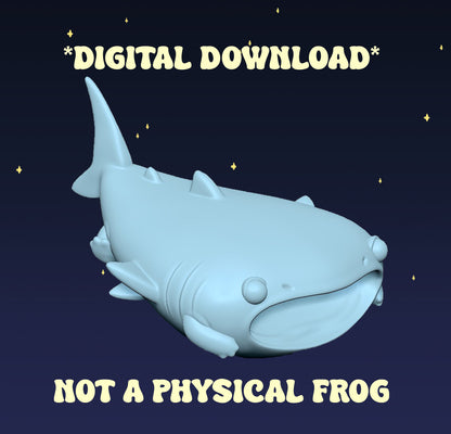 Whale Shark - Digital STL File