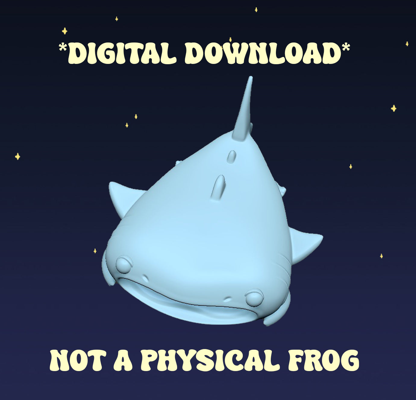 Whale Shark - Digital STL File