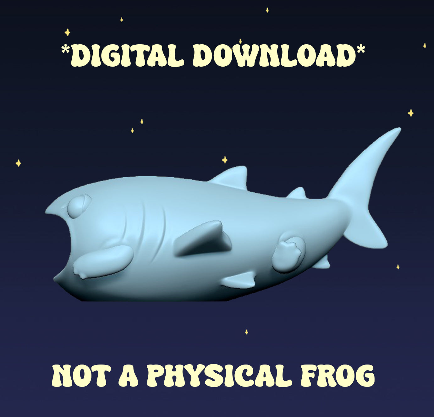 Whale Shark - Digital STL File