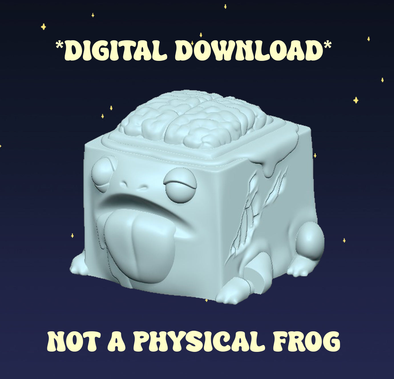 Zombie Squog - Digital STL File